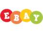 FAUX LOGO eBay en pastilles de couleur